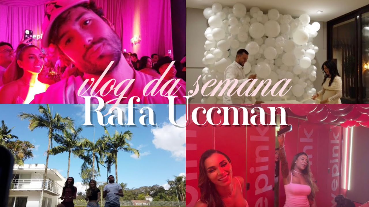 uma semana comigo: festa da wepink,casa da luisa sonza,chá revelação,fernandopolis