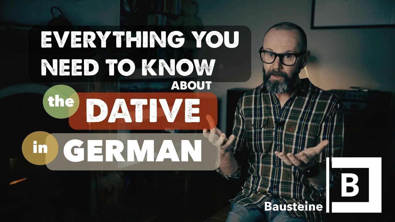HOW to USE the DATIVE in GERMAN | Is THIS the EASIEST CASE? | Bausteine zwei