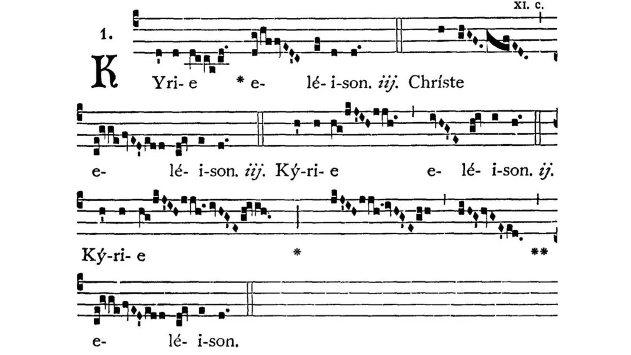 Gregorian Chant - Julian D. Jankowski - Kyrie (ad libitum VII)