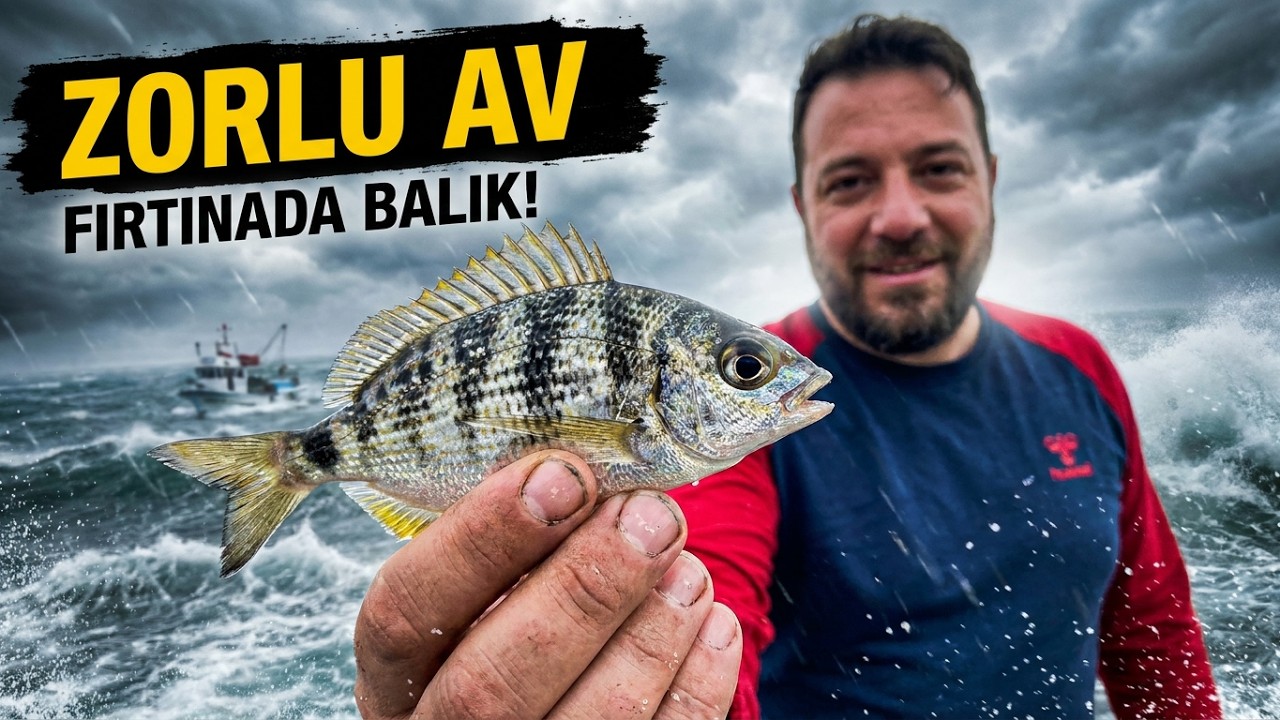 ŞİDDETLİ R&Uuml;ZGAR VE DEV DALGA SEVİYORSAN BU VİDEOYU İZLEMELİSİN!!!