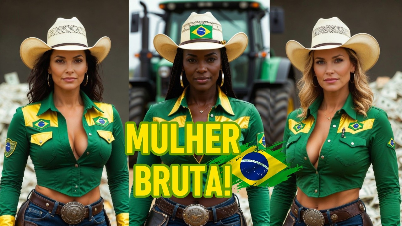 AS GRINGAS CHORAM: A mulher do agro brasileiro HUMILHA!