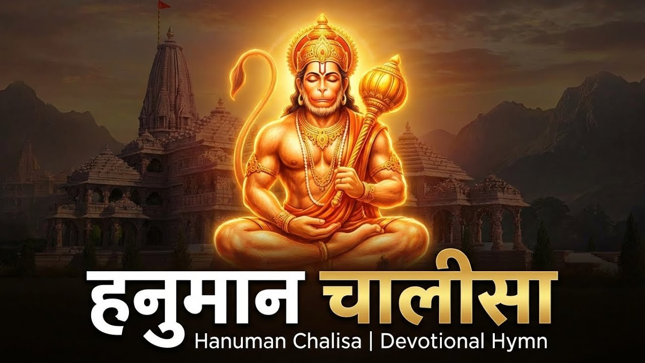 हनुमान चालीसा | संकट मोचन हनुमान चालीसा | शुद्ध उच्चारण | भक्ति शक्ति और शांति