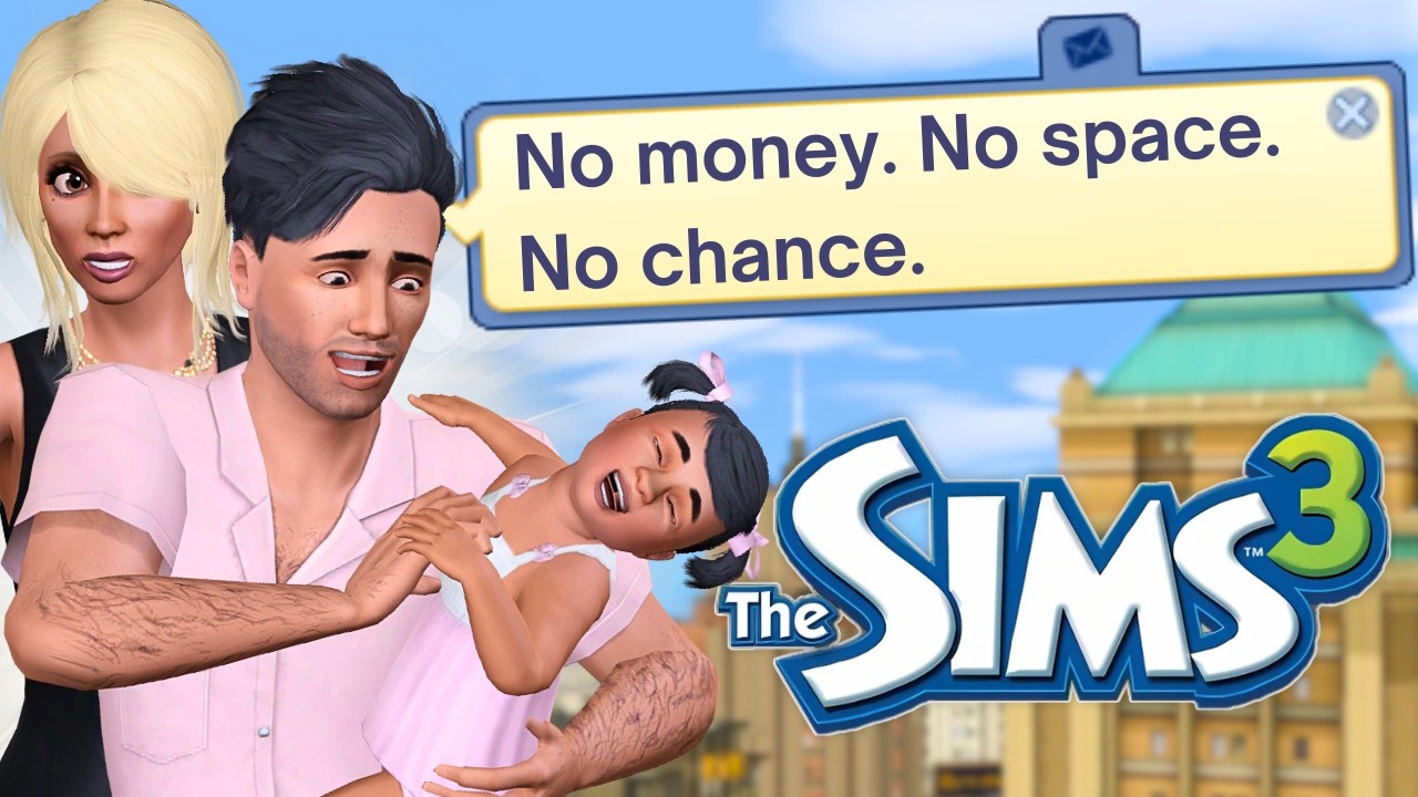 Family life is RUINING my rags to riches (Sims 3)