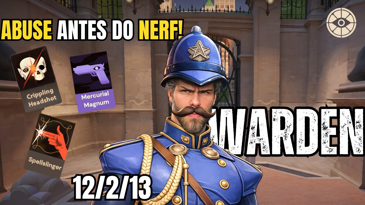 WARDEN É O CHAD DAS PARTIDA HIGH ELO! | DEADLOCK | M4Eli
