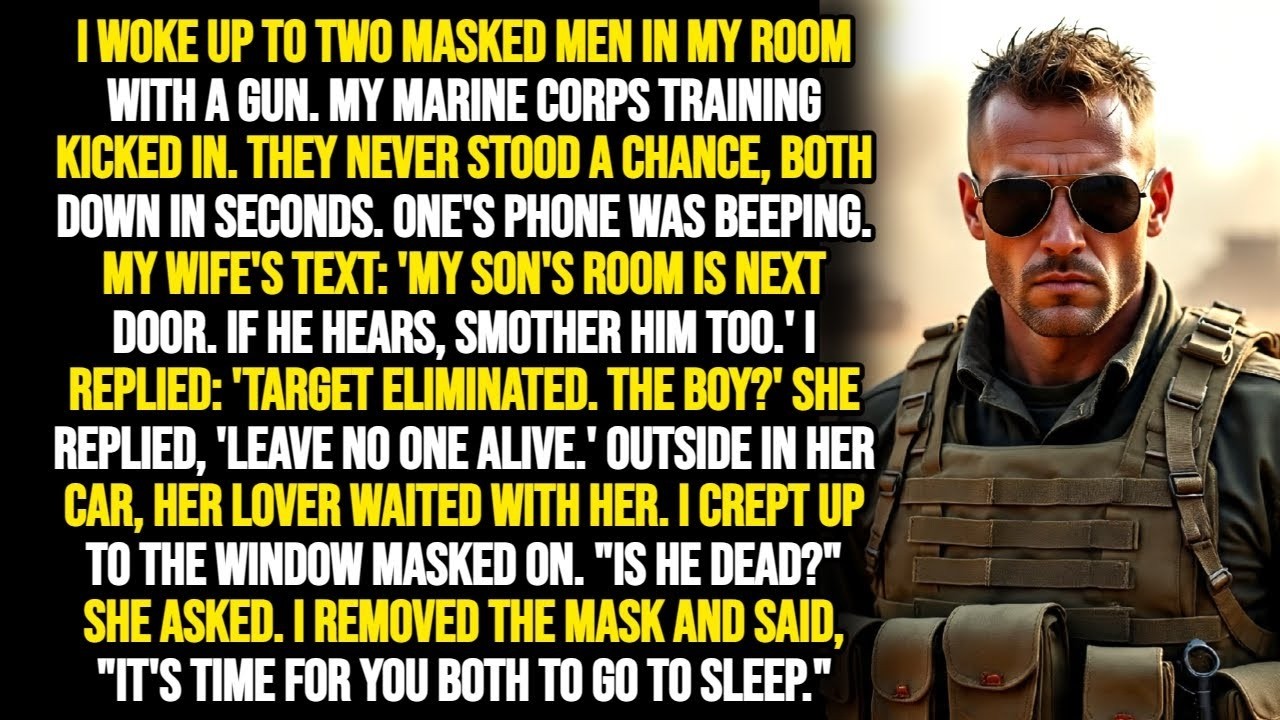 I WOKE UP TO TWO MASKED MEN IN MY ROOM WITH A WEAPON  BUT THEY REGRETTED IT