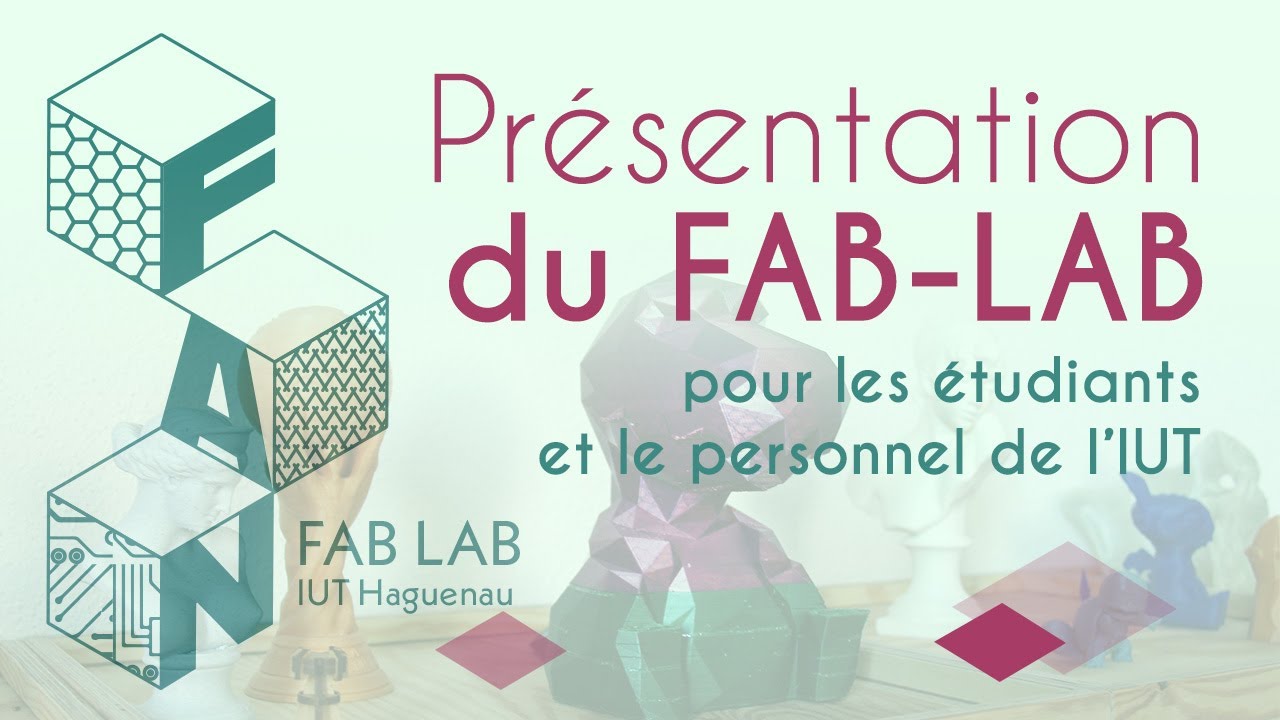 Présentation du FAB-LAB pour les étudiants et le personnel de l'IUT