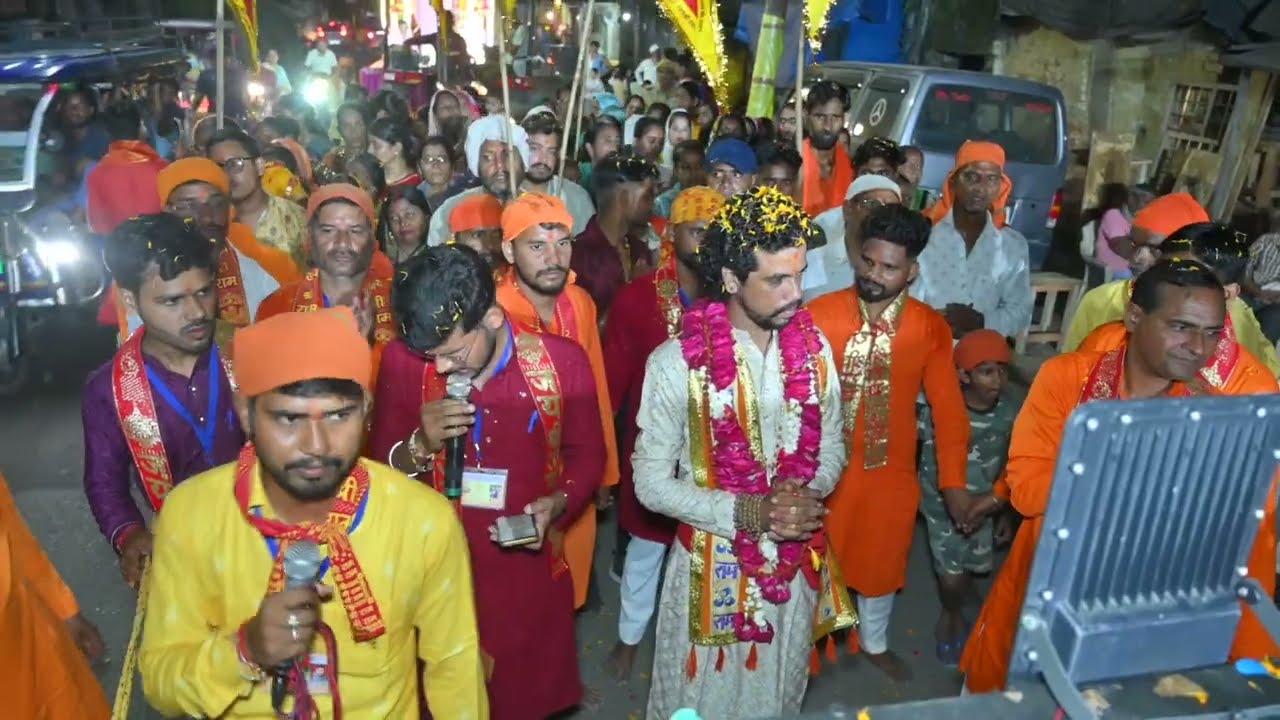 श्री संकट मोचन बालाजी महाराज दरबार पीलीभीत भव्य शोभा यात्रा 14 सितंबर  2025 