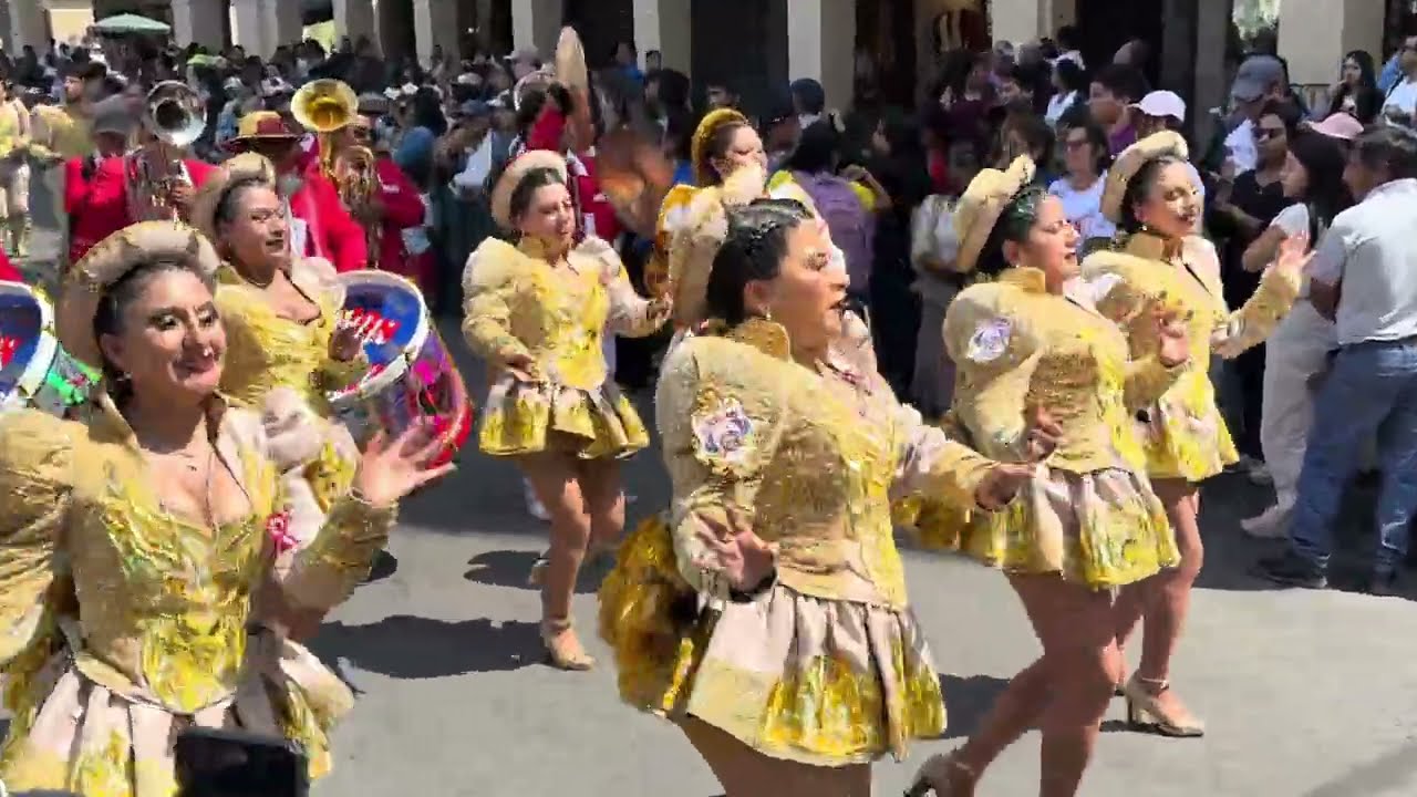 Grand Parade and Celebration in Lima, Peru