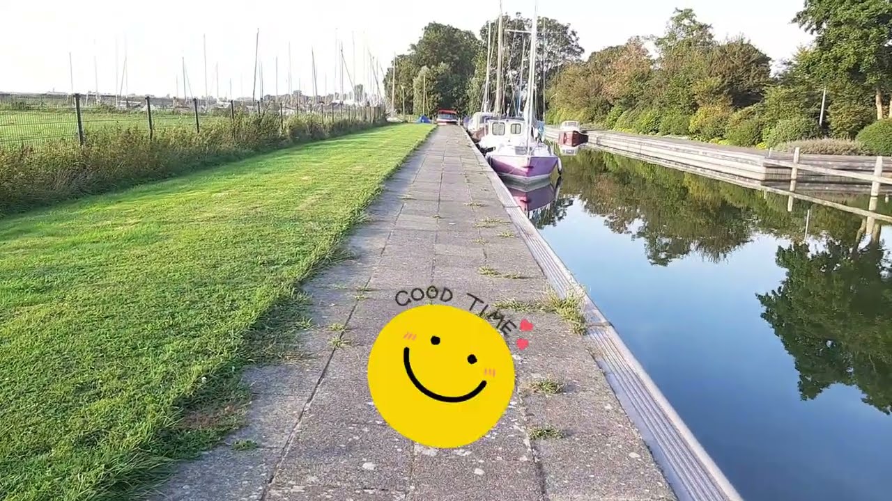 OUDEGA, Yachhaven/ Camping De Bearshoeke NL 2024 Friesland