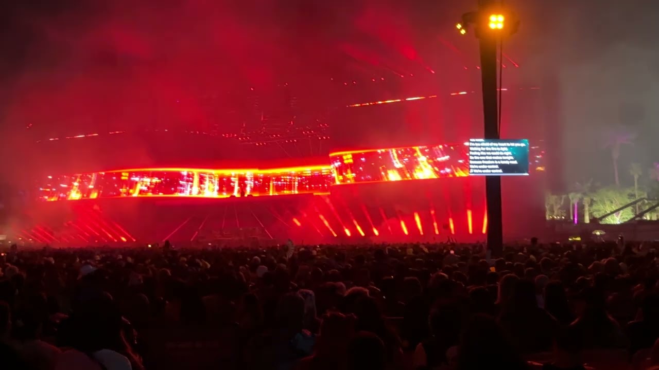 Calvin Harris & Alesso feat. Hurts - Under Control (Coachella 2023, 04-15-2023)