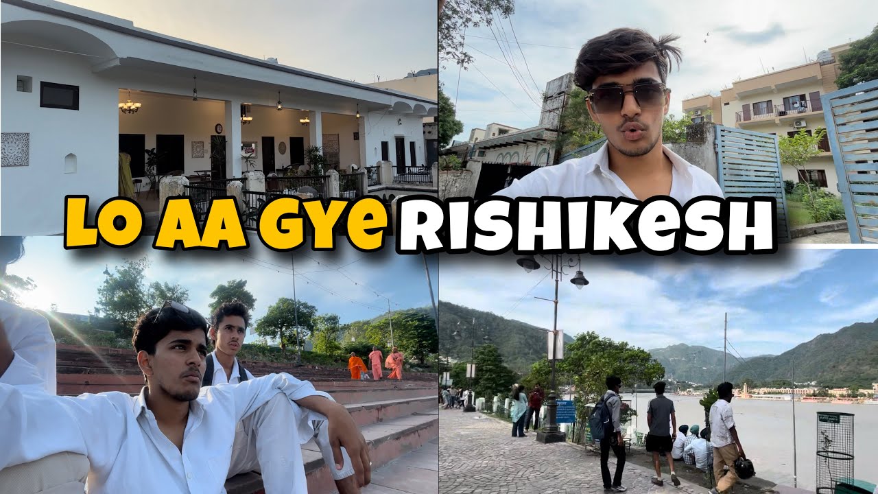 Lo aa gye Rishikesh 😋 #rihanpandit#newvlog#dailyvlog #rishikesh #tripwithfriends