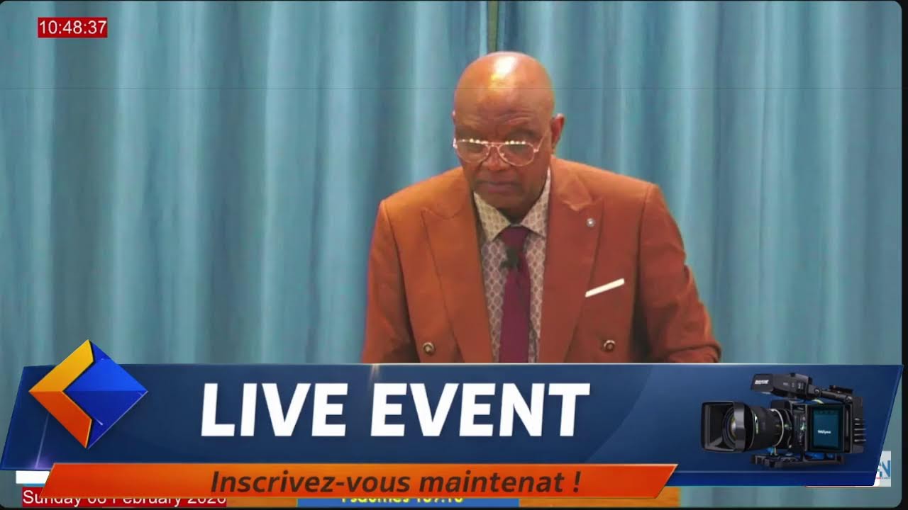 CULTE EN DIRECT-AU TABERNACLE CHRETIEN DE KANYAKA