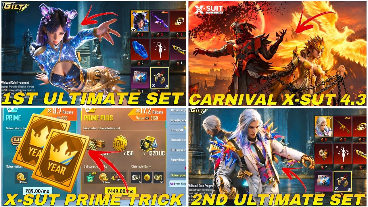 🧿 BLOOD RAVEN X-SUT RETURN | 4.3 ULTIMATE SET 3D LEAKS | CARNIVAL X-SUT DATE | 3 PRIME PLUS TRICKS  