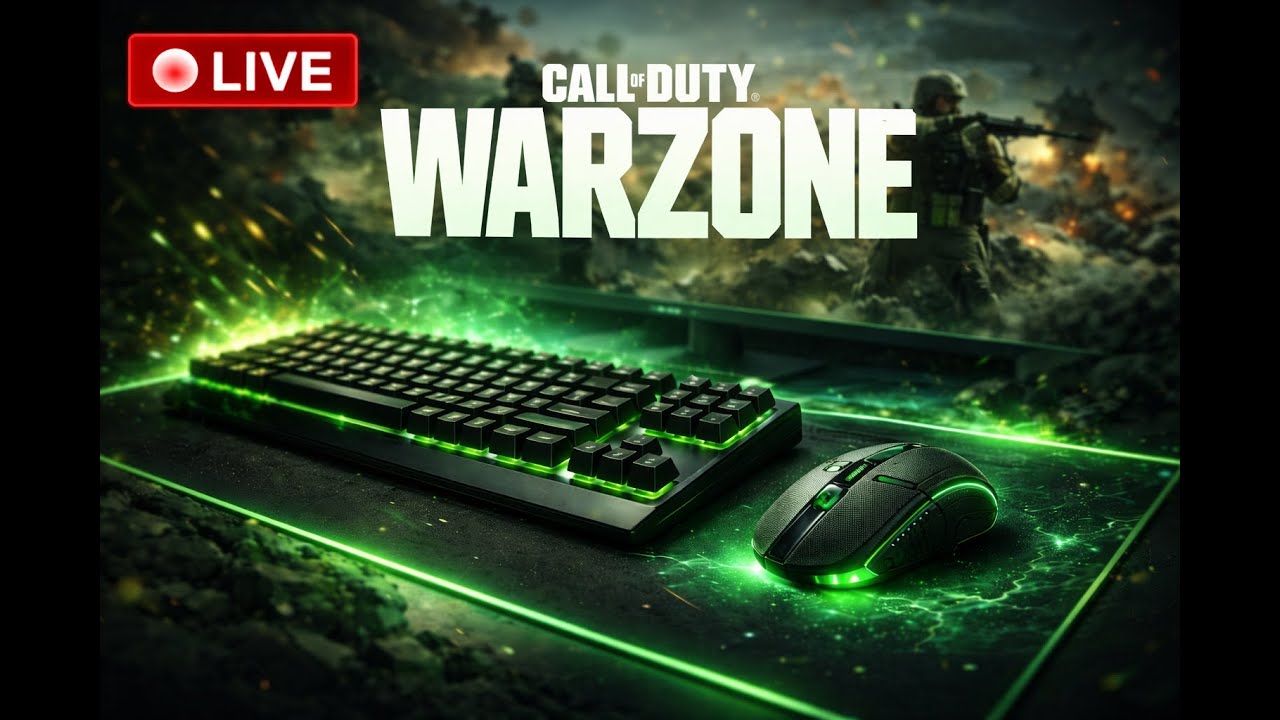 💚 Warzone Vibes | Live KB&M Gameplay 🔴