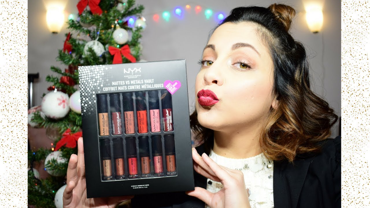 NYX Cosmetics ~ Metals Vs Matte Lipsticks ~ Lip Swatches