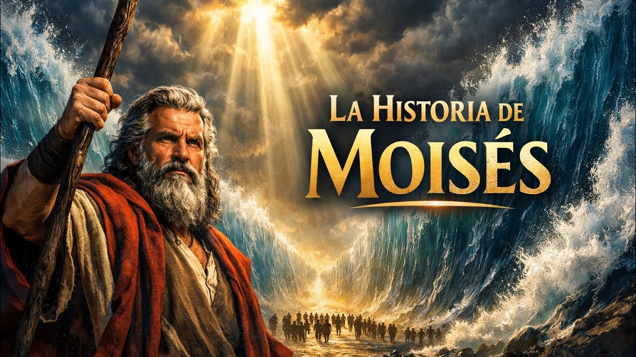 MOISÉS: la historia del LÍDER elegido por DIOS!!!