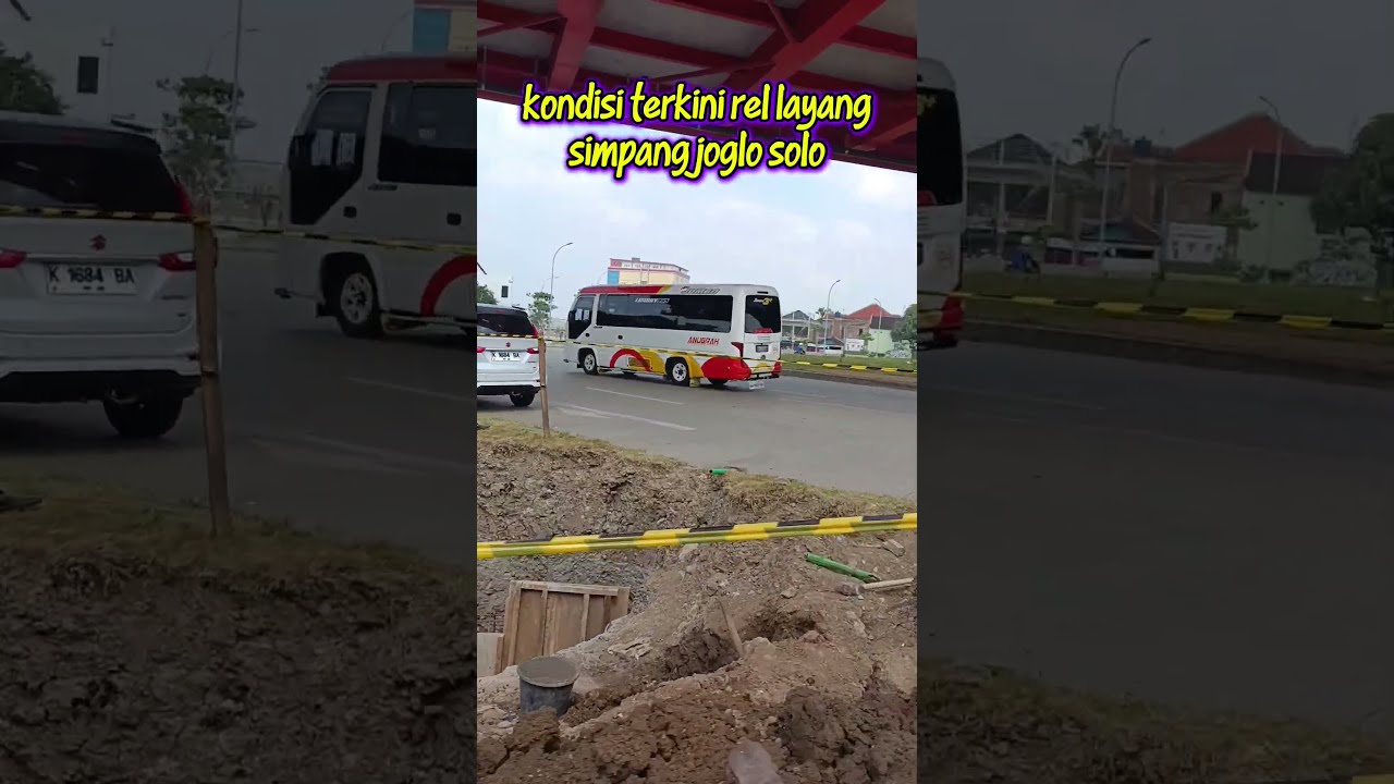 Kondisi terkini rel layang simpang joglo, Solo #infrastruktur #keretaapi #rellayangsimpangjoglo