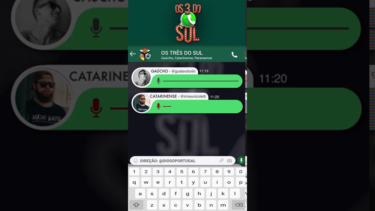 OS 3 DO SUL - ANO NOVO