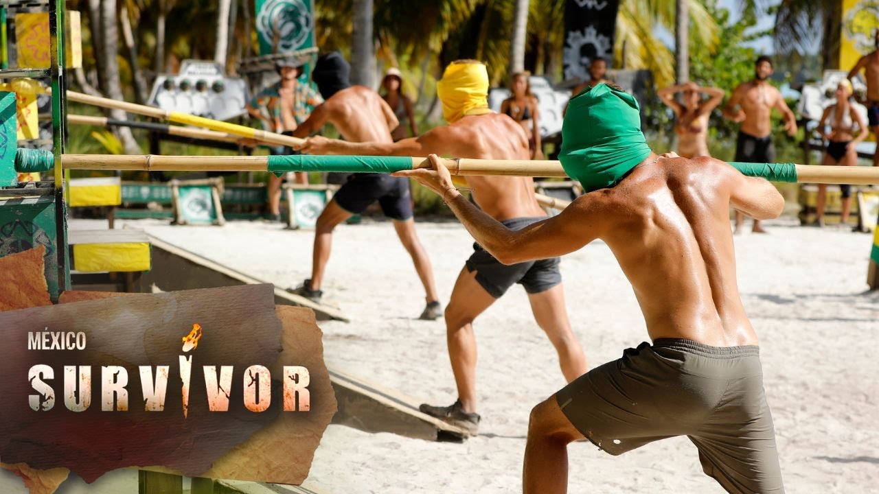 Trepidante juego triple por la inmunidad grupal de Survivor México. | Survivor México 2022