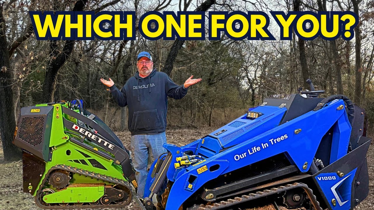 Какой из них вам подходит? Сравнение китайских мини-погрузчиков с бортовым поворотом