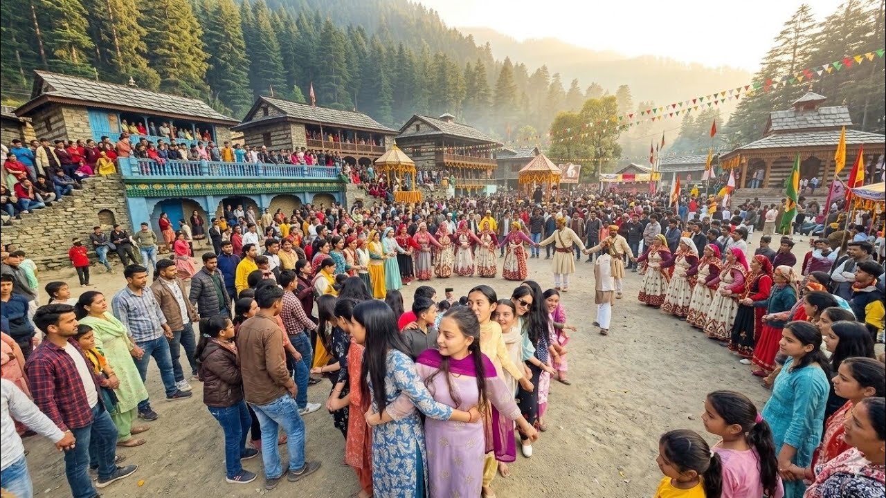 फाग मेला रामपुर बुशहर: तीसरे दिन उमड़ी रिकॉर्ड तोड़ भीड़! 🔥🚩