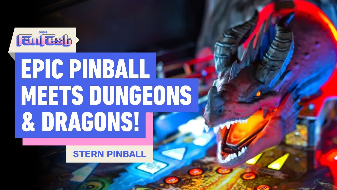 Stern&rsquo;s New D&D Pinball Machine is a 'Critical Hit' | IGN Fan Fest 2025