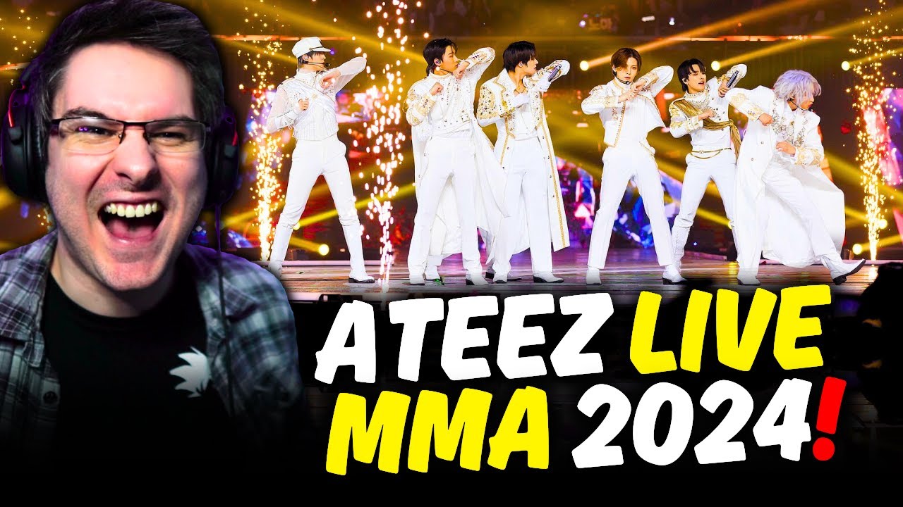 THE MOST INSANE ATEEZ PERFORMANCE EVER?! - ATEEZ 'Work + Ice On My Teeth' (MMA 2024) LIVE REACTION