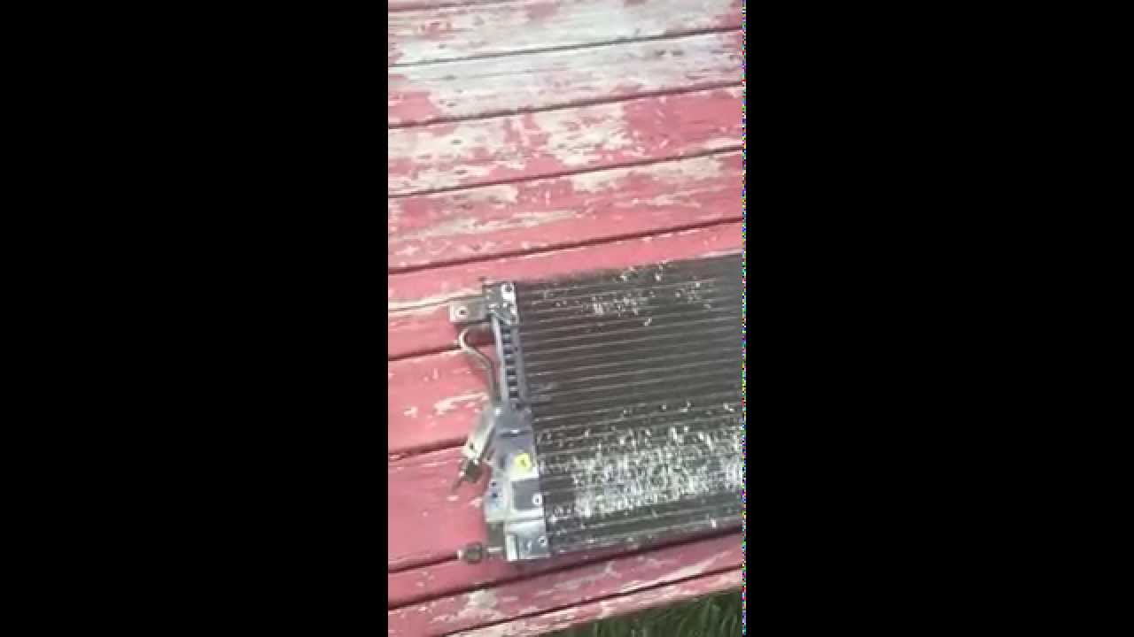 Replacing a condenser on an 03 Ford Taurus