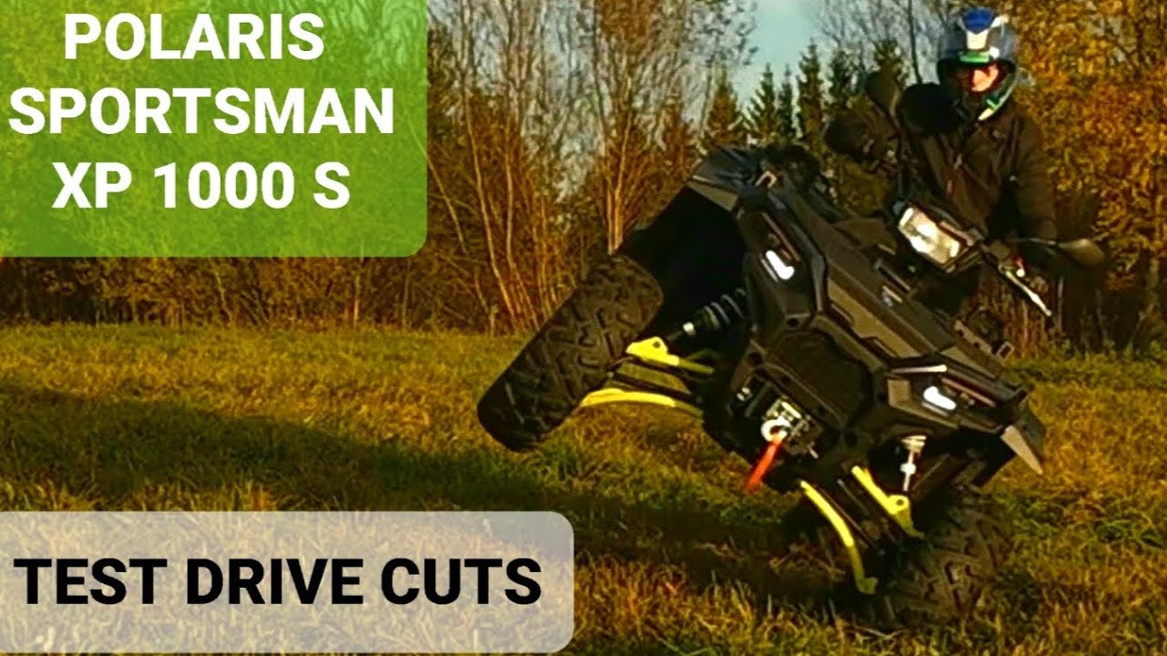 Polaris Sportsman XP 1000 S All in cuts - Test Drive