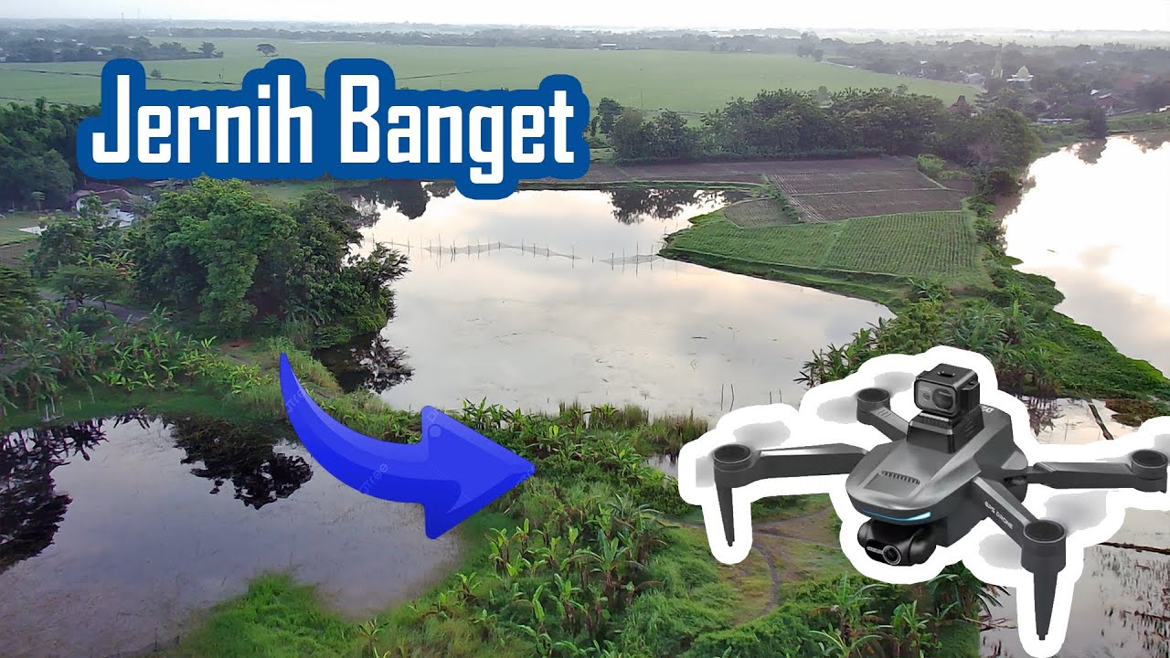 Jernih banget kalau pakai Drone LYZRC L200 Pro Max