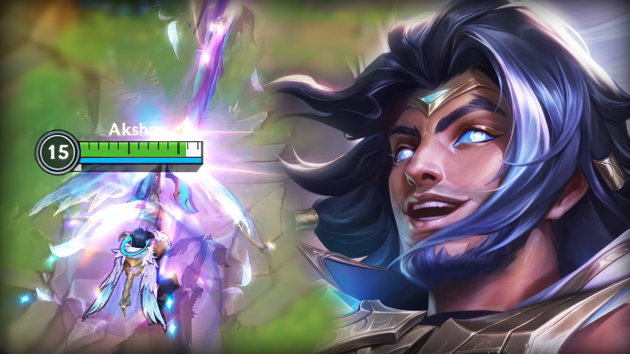 Dawnbringer Akshan Gameplay (Quadra Kill Bonus) - Build & Runes - Wild Rift