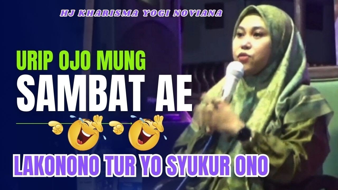hj kharisma yogi noviana full terbaru 2024 | Urip Ojo mung sambat ae lakonono tur Yo syukurono