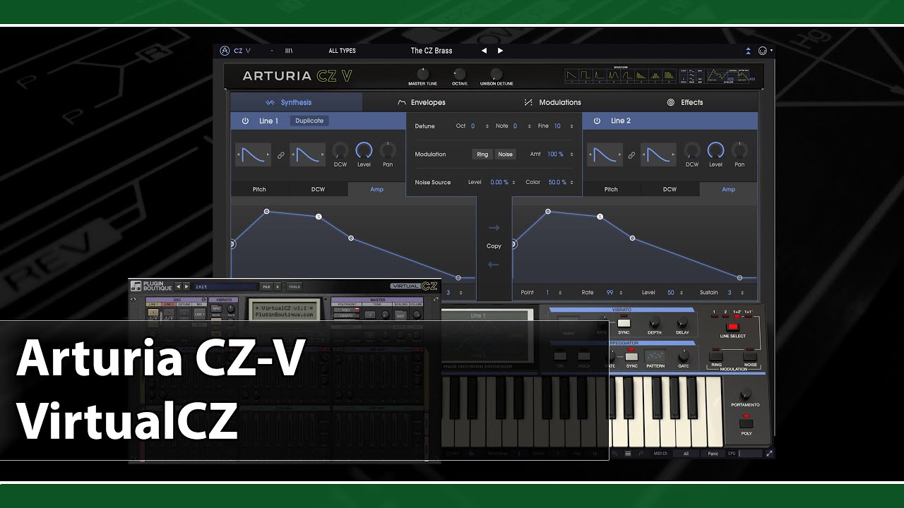 Arturia CZ-V vs VirtualCZ