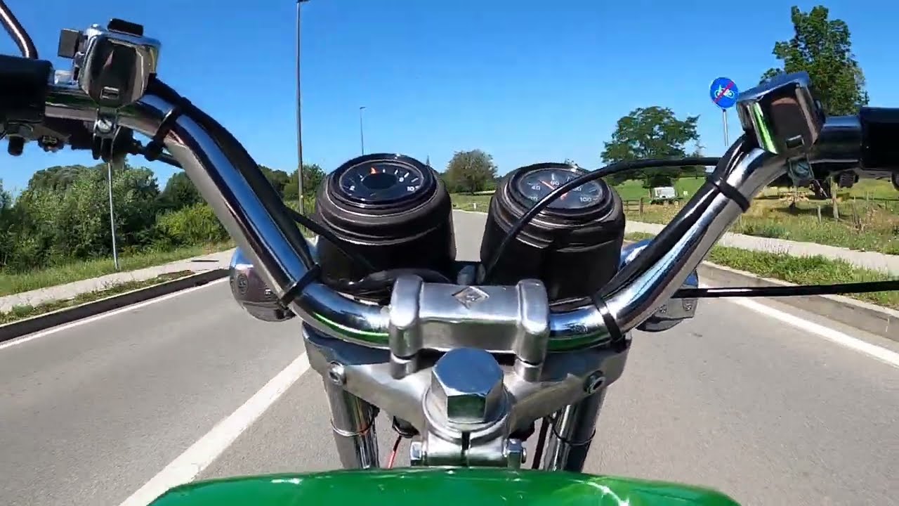 Tomos E90 electronic short ride // JJ exhaust  // Tuned