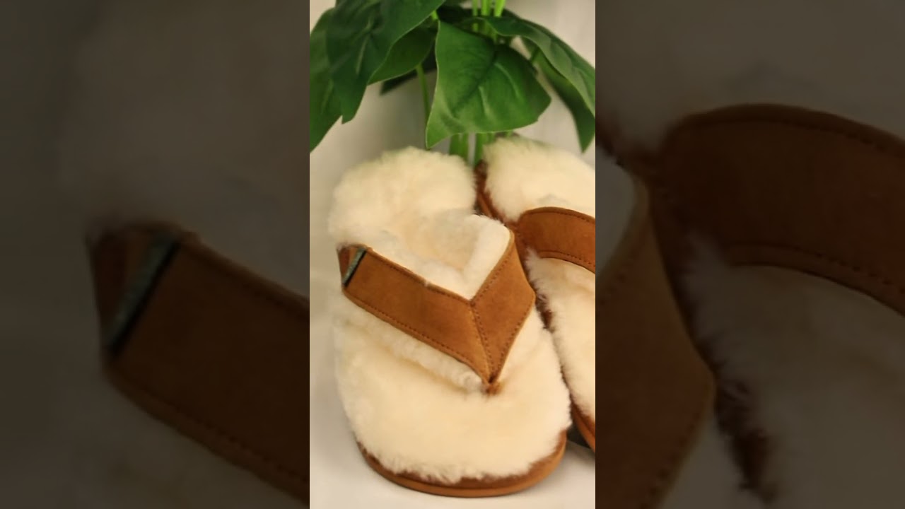 The Softest Flip Flops Ever? | Sheepskin Flip Flops by Cloud Nine Sheepskin
