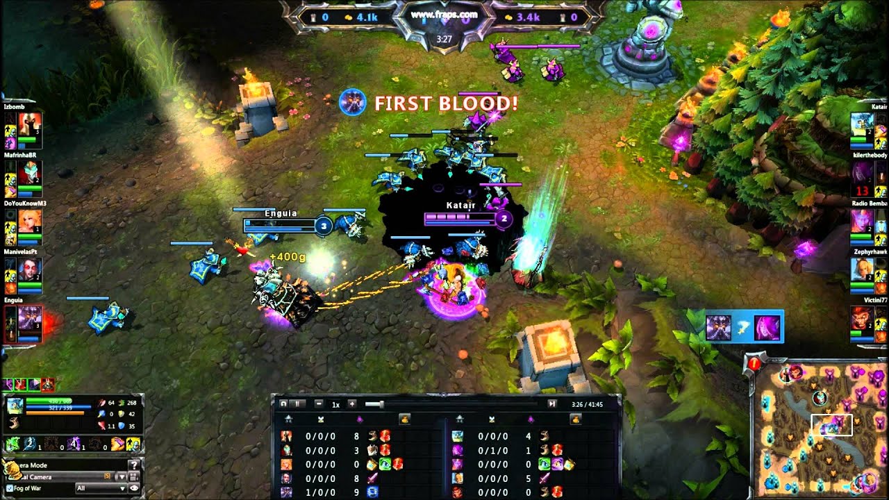League of Legends - Olaf Failed Gank