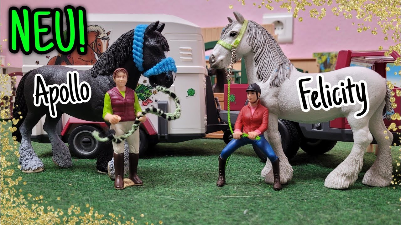 2 Neue Pferde auf dem Reiterhof! - Schleich