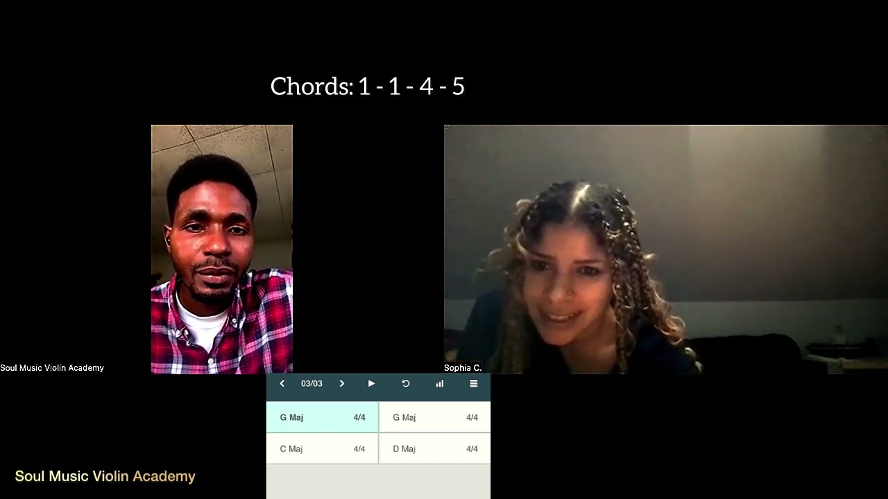 How to improvise over 1-1-4-5 chord progression on the violin | Step-by-step guide