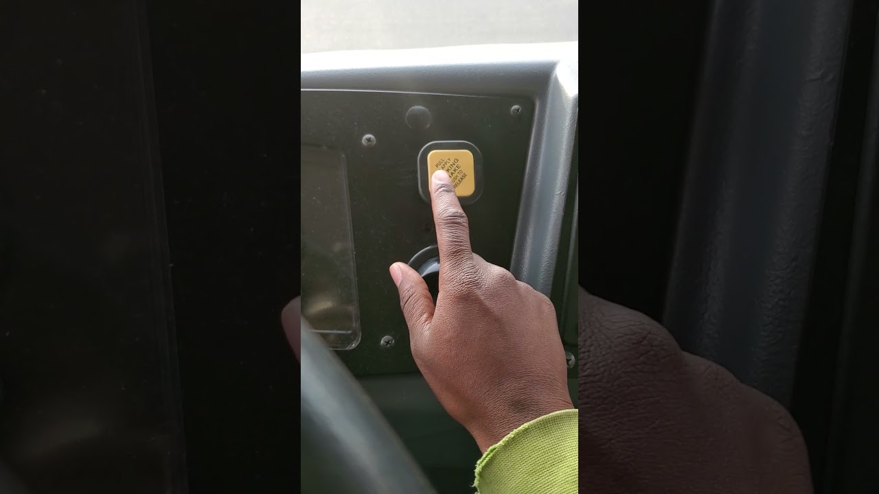 Air Leak Test for air brakes on a School Bus!