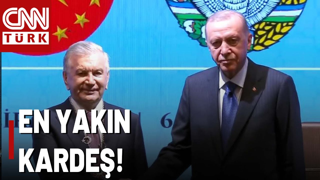 Özbekistan Cumhurbaşkanı Türkiye'de! Şevket Mirziyoyev: 