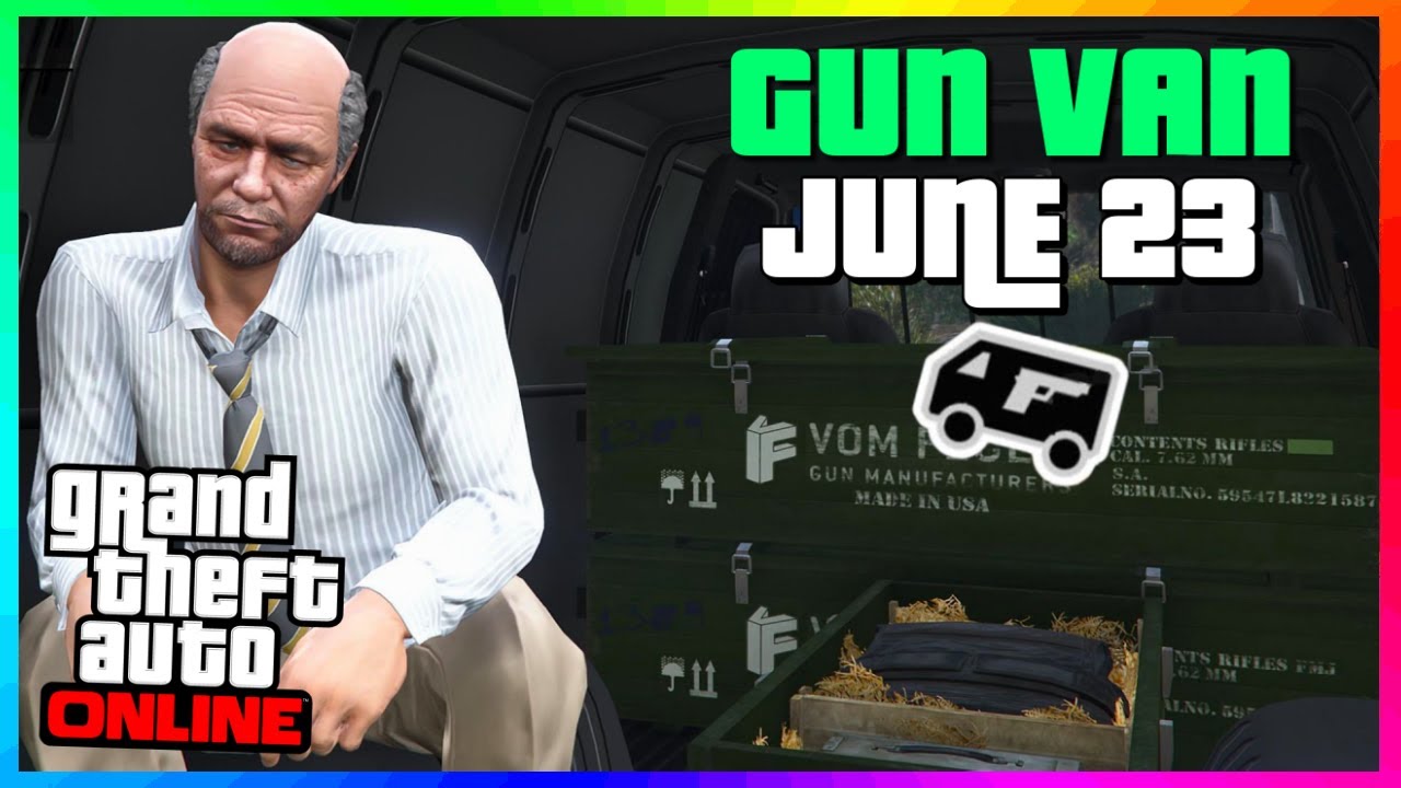 Gun Van Location Today June 23 | How To Unluck Railgun | GTA Online Gun Van Location TODAY