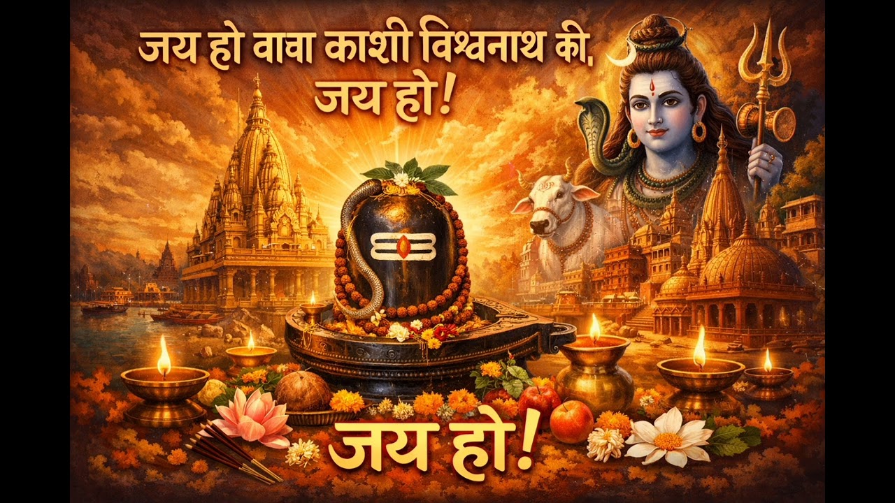 जय हो बाबा काशी विश्वनाथ की, जय हो!