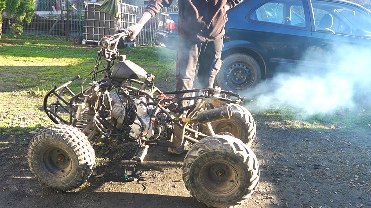 Remont udany quad 110/125 kopci