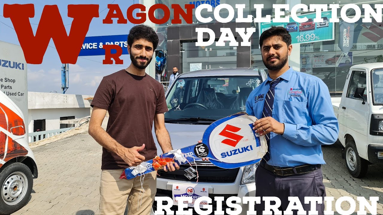 Suzuki Wagon R Collection Day | Registration | Pakistan |4K #suzuki #suzukiwagon #wagonr #paksuzuki