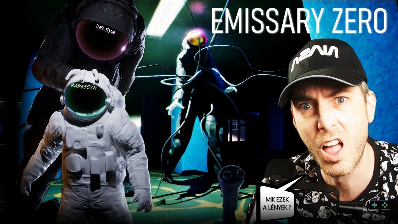 🎮Mik ezek a szörnyek Delsy ??😱💀 Emissary Zero -duóban