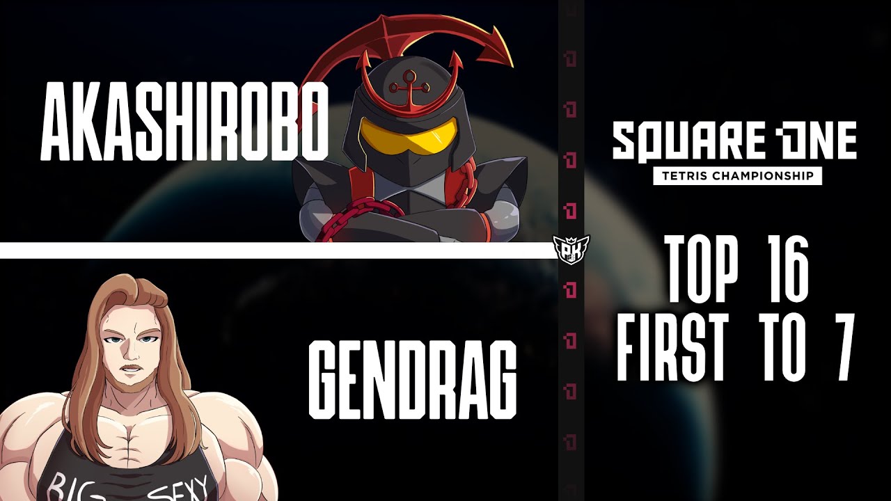 Akashirobo vs Gendragfan - TOP 16 - Square One Tetris Championship 2023