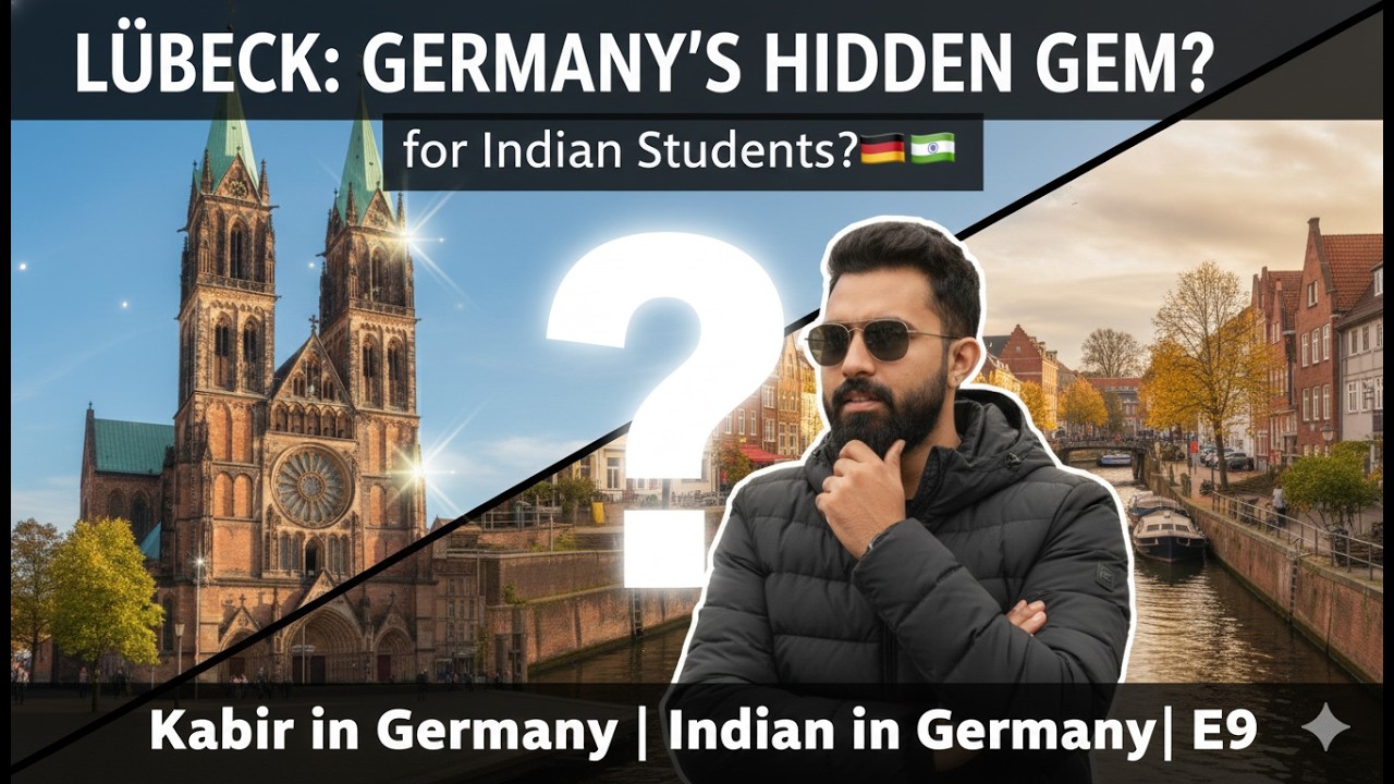 Lübeck: Germany's Hidden GEM for Indian Students? 🇩🇪🇮🇳 | Kabir in Germany | Indian in Germany| E9