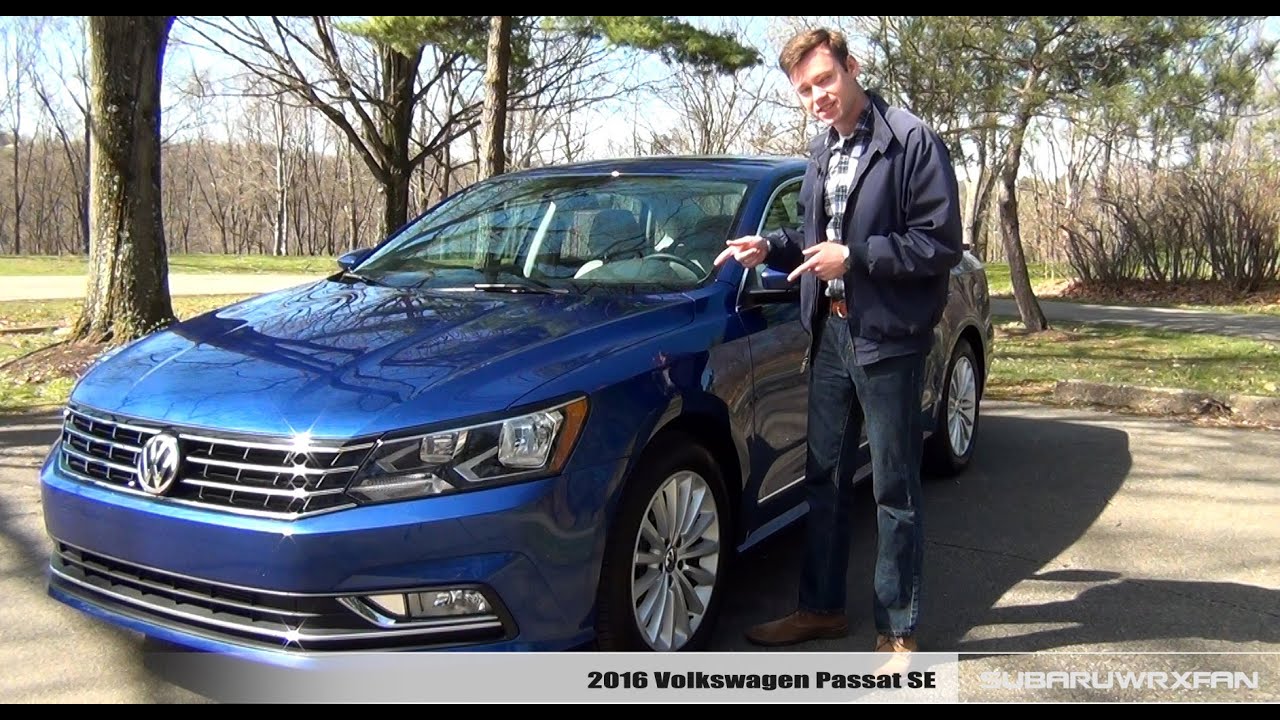 Review: 2016 Volkswagen Passat SE w/ Technology