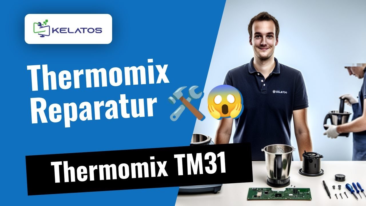 Funktioniert dein Thermomix TM31 nicht? Repariere das Bedienfeld und die Deckeldichtung 🛠️😱