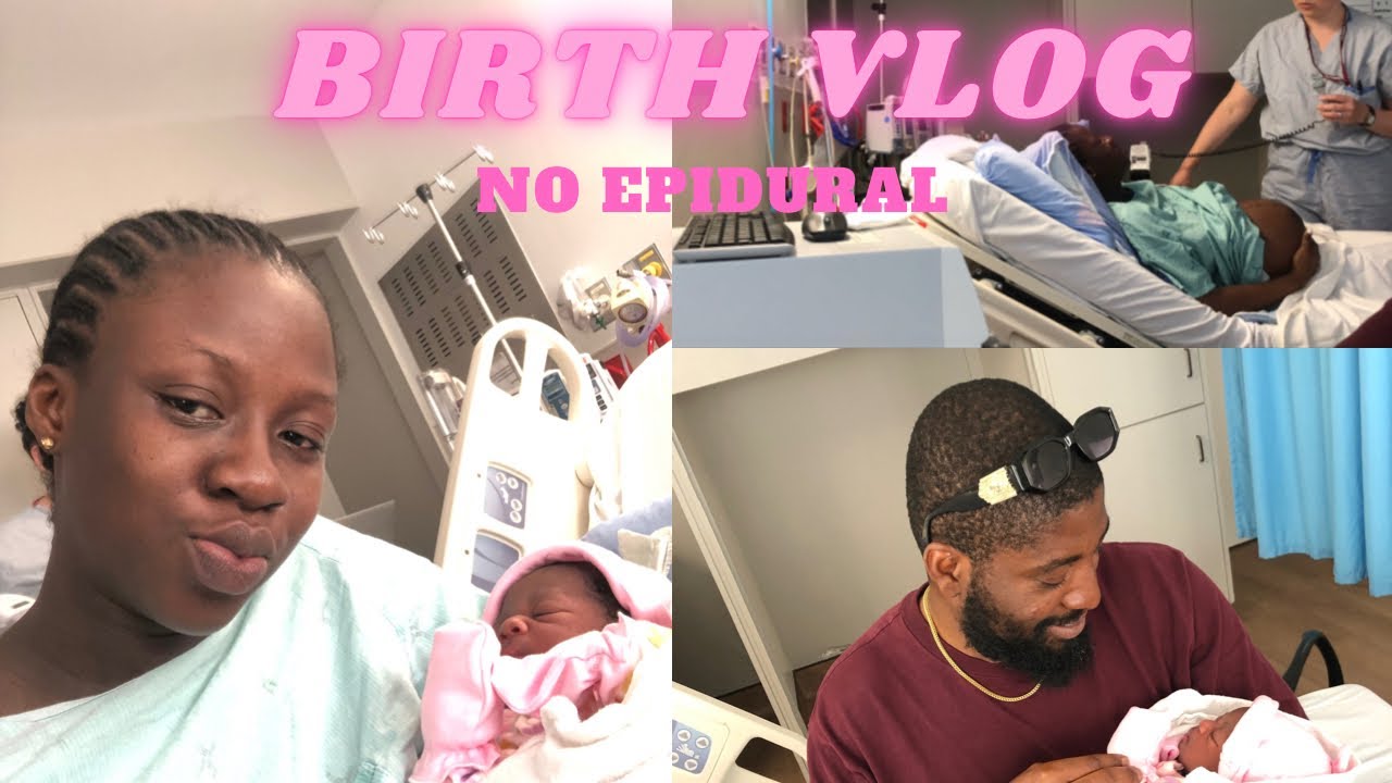 Labour & Delivery Vlog in Canada🇨🇦*Raw & Real*|BabyNo3|No Epidural| 39weeks|Natural birth